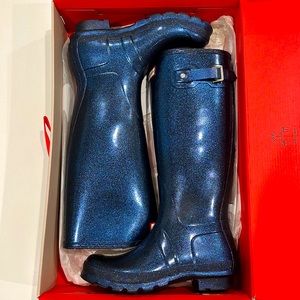 Hunter Women’s Original Starcloud Tall, Neptune, 7